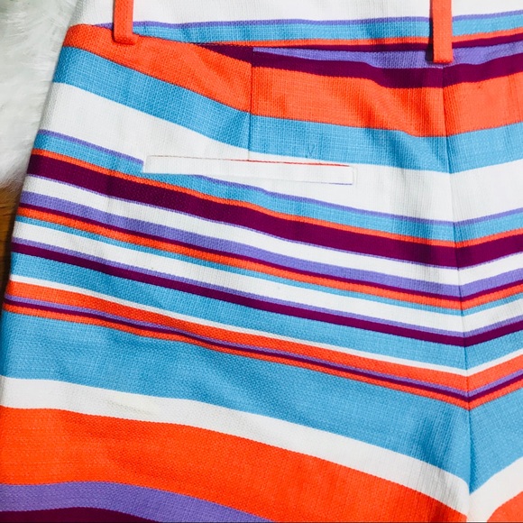 J.crew  high rise striped short - Picture 6 of 8